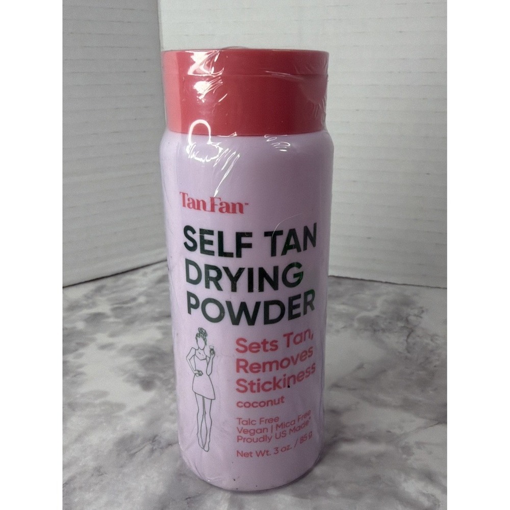 TanFan-Self Tan Drying Powder coconut scent